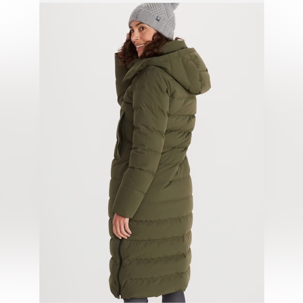 Marmot Prospect Long Hooded Puffer Coat - Picture 2 of 13